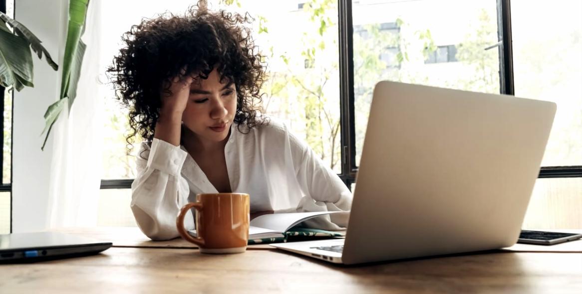 Financial analysis workspace with reports and data